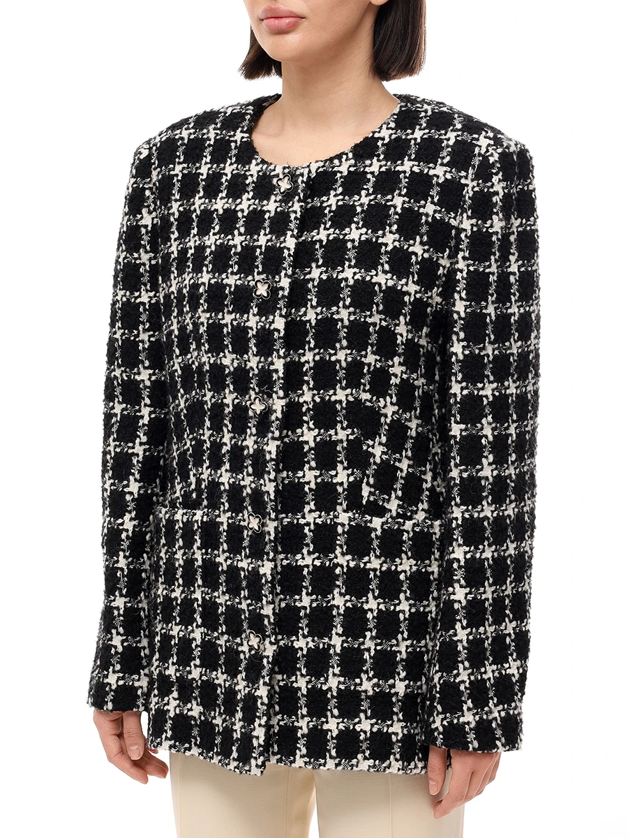 Жакет твидовый