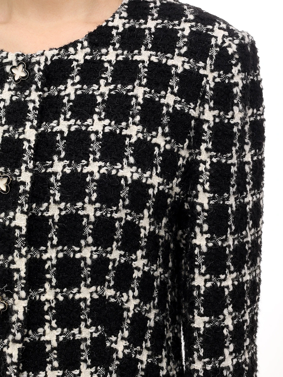 Жакет твидовый