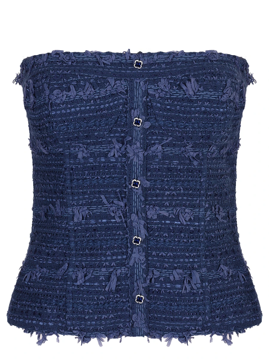 Корсет твидовый