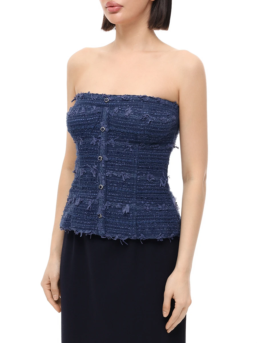 Корсет твидовый