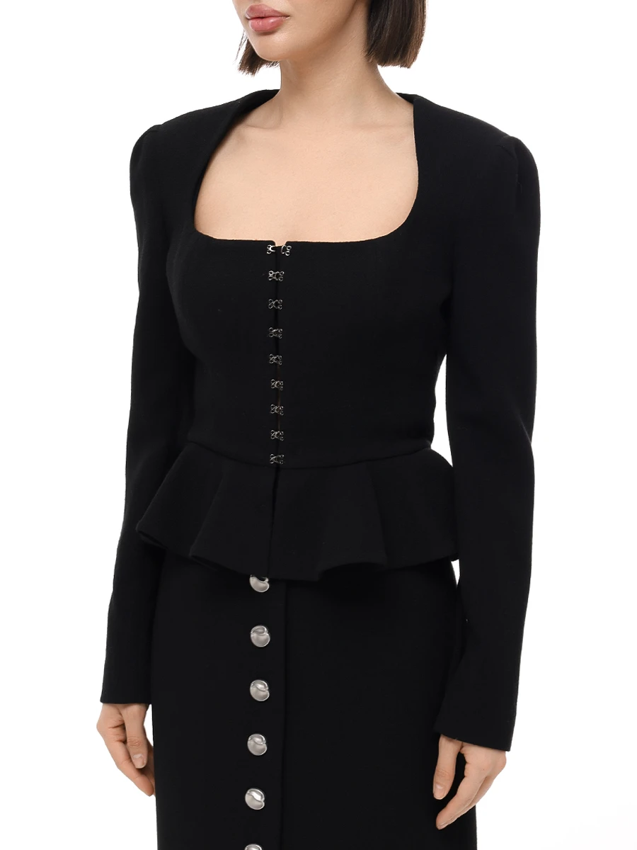 Жакет шерстяной