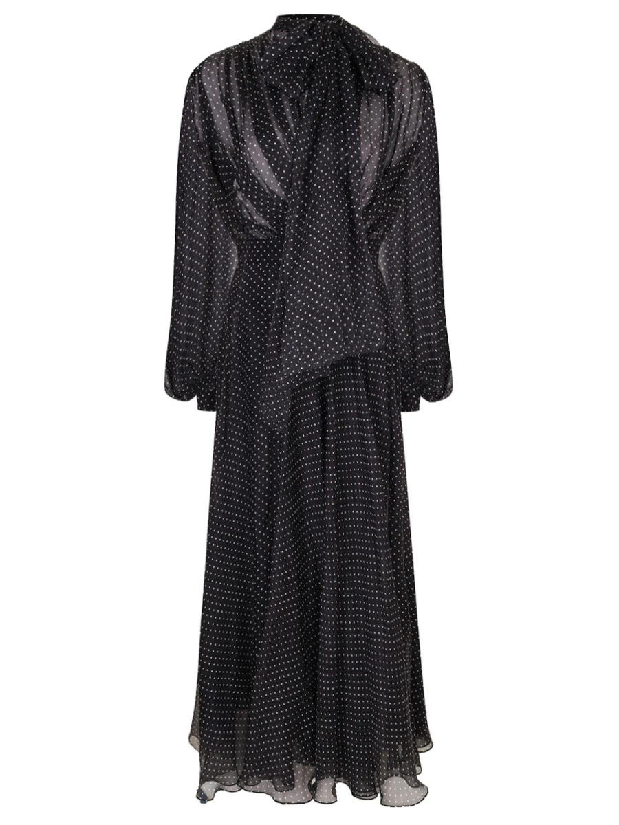 Платье шелковое