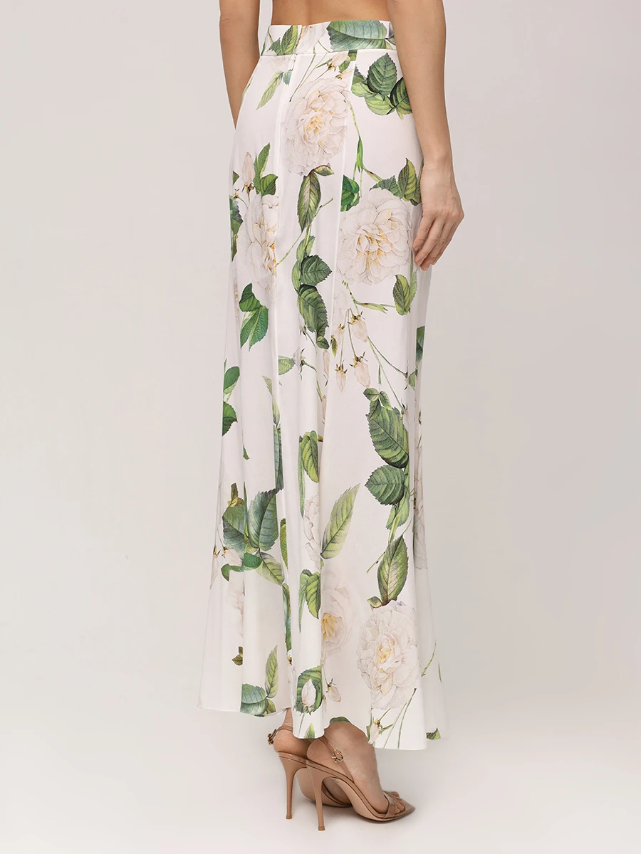 Юбка-годе шелковая