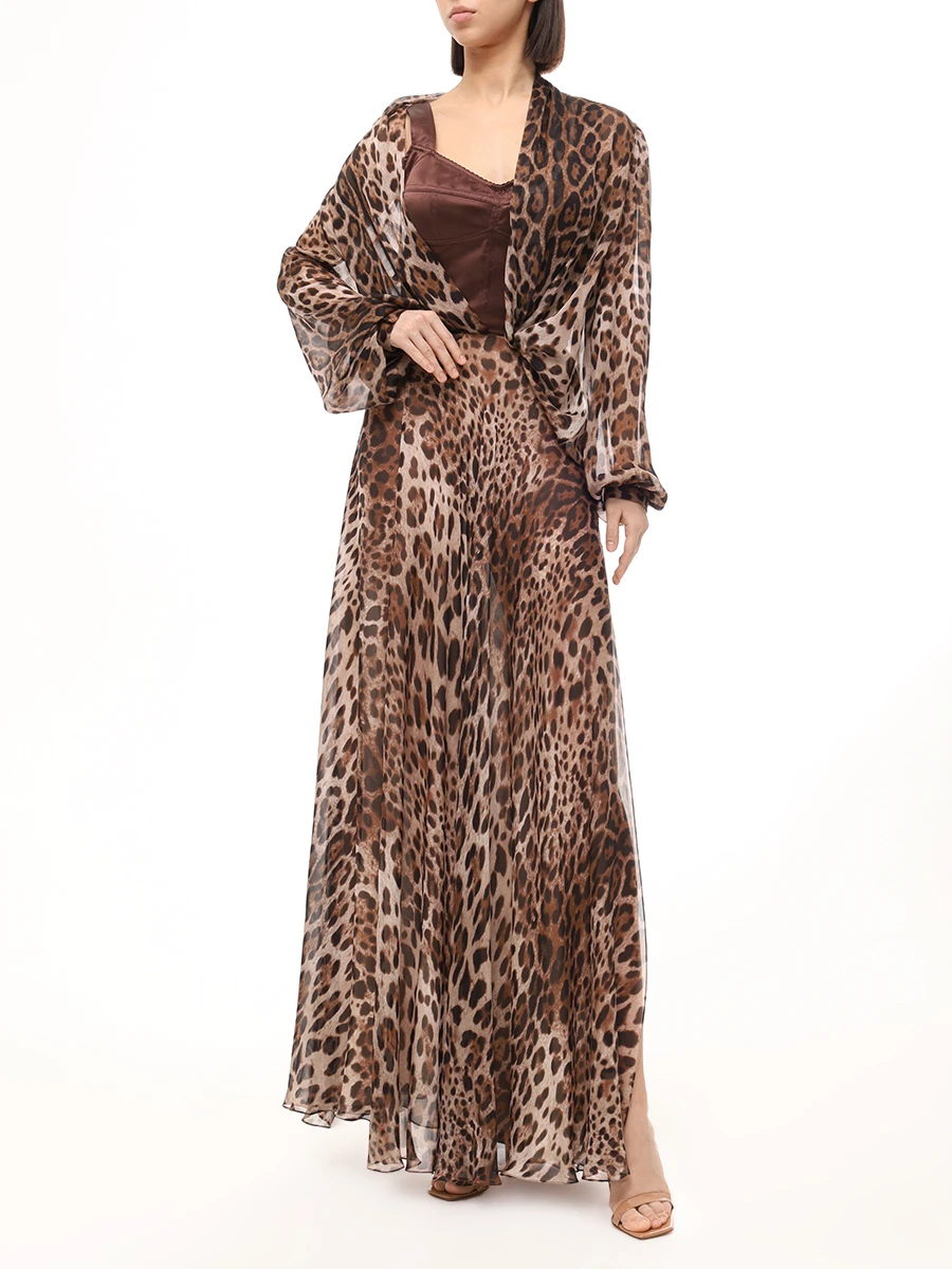 Юбка шелковая