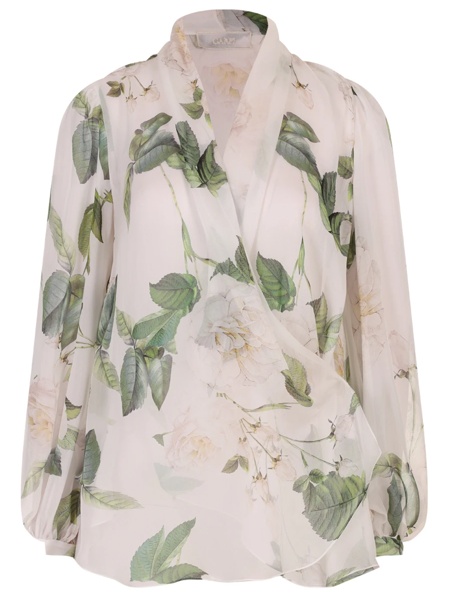 Блуза шелковая