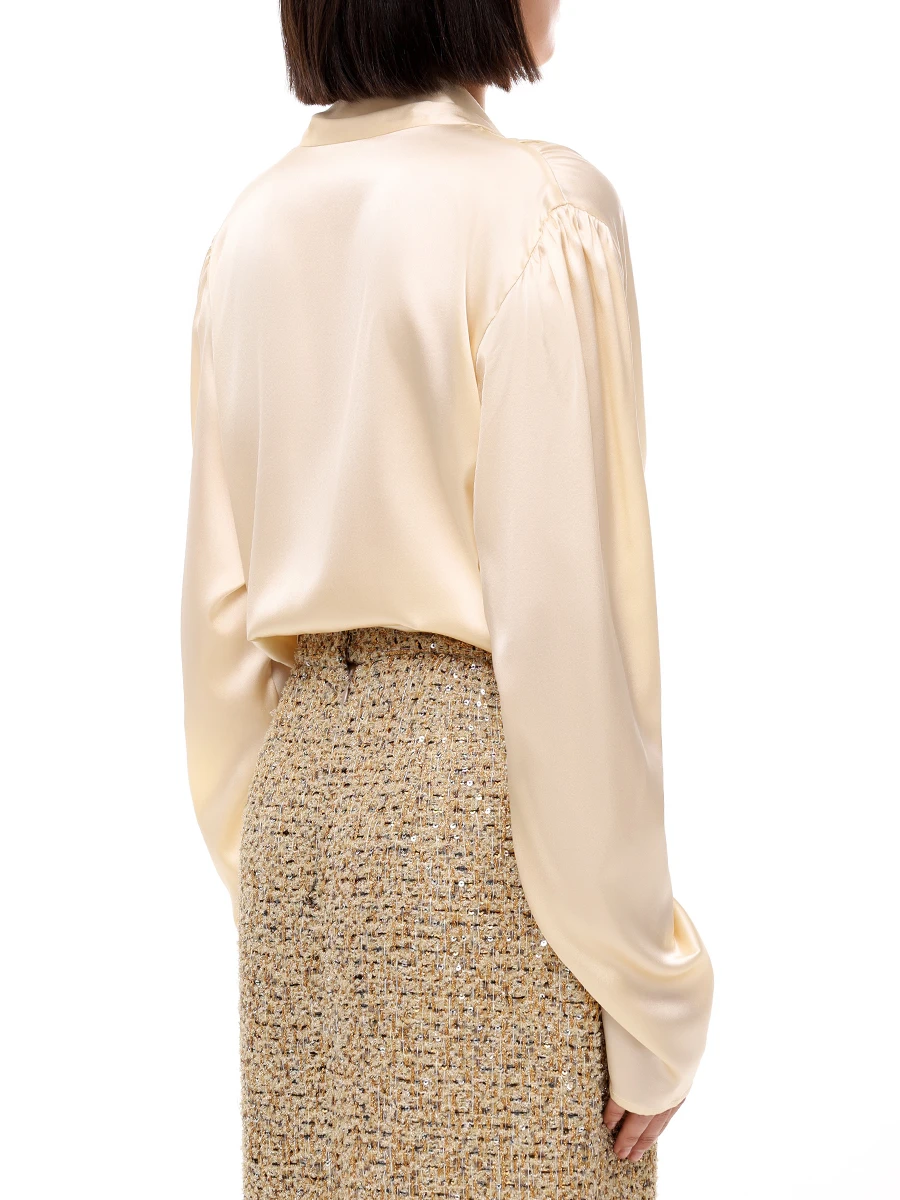 Блуза шелковая