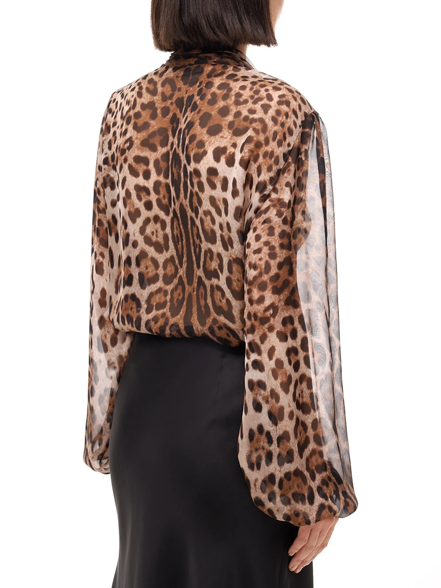 Блуза шелковая