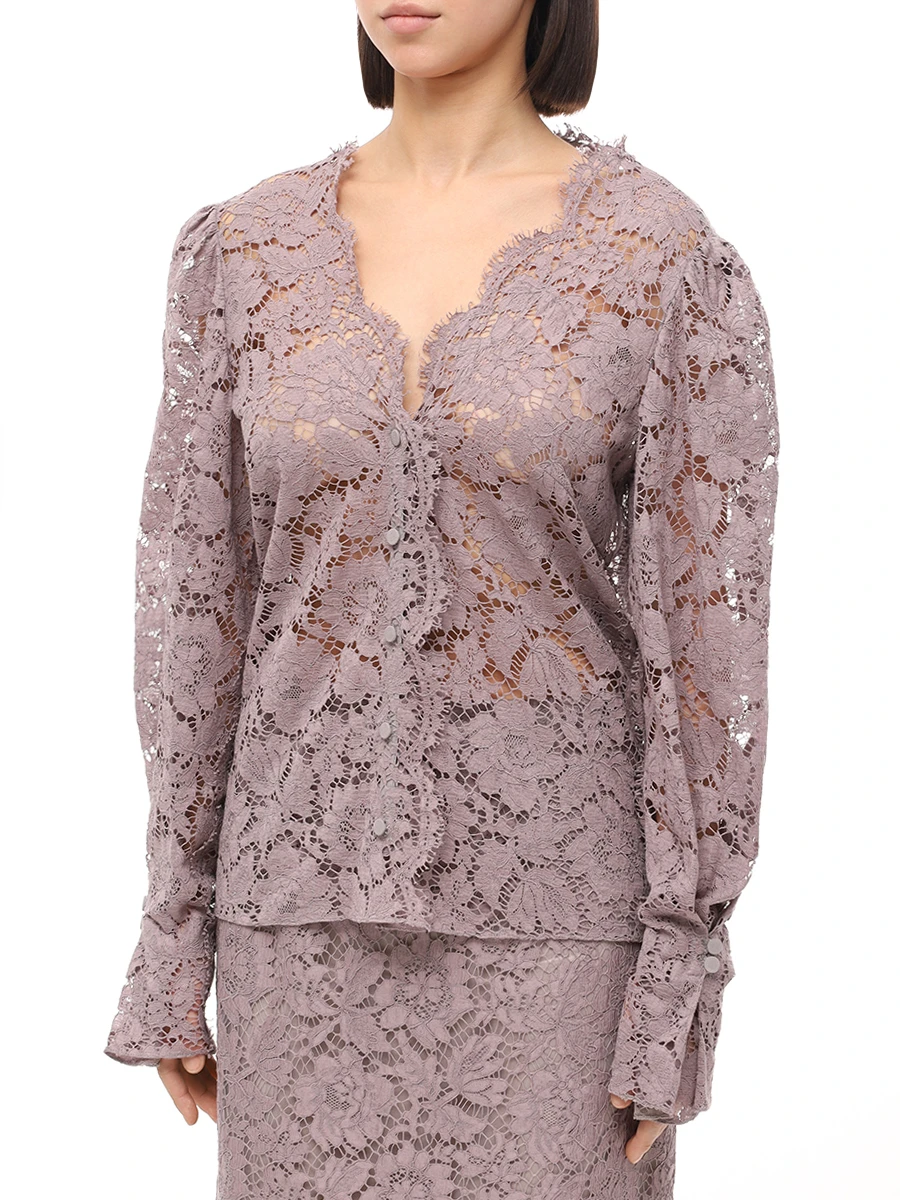 Блуза кружевная