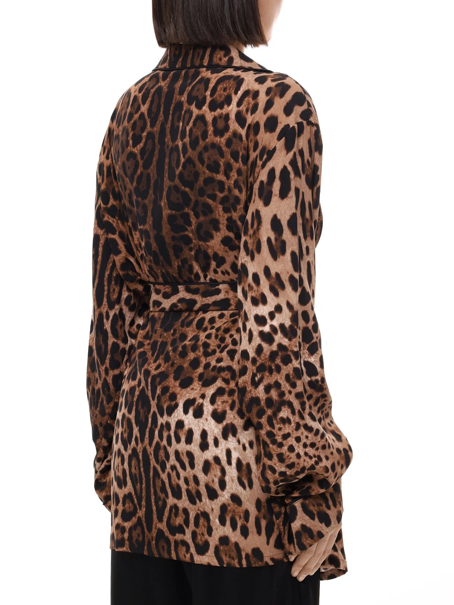 Блуза шелковая