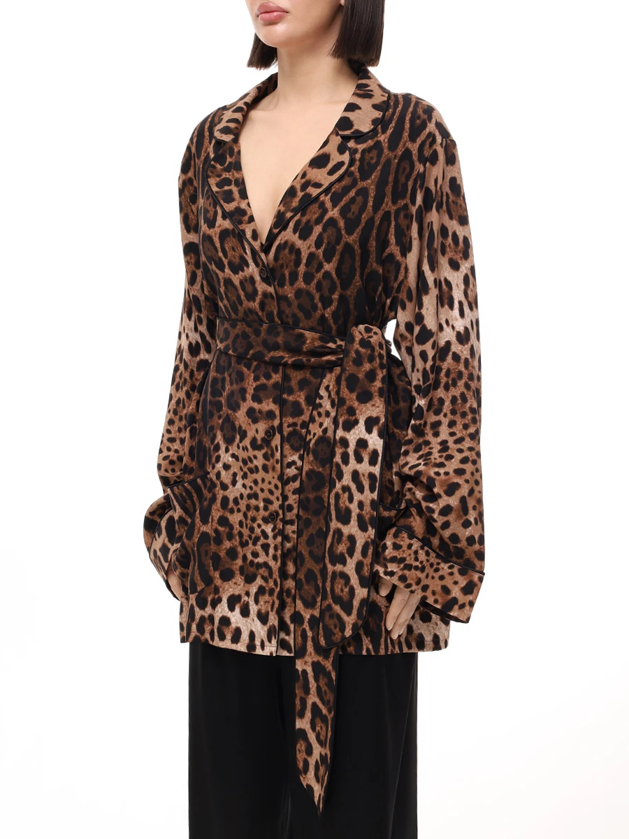 Блуза шелковая