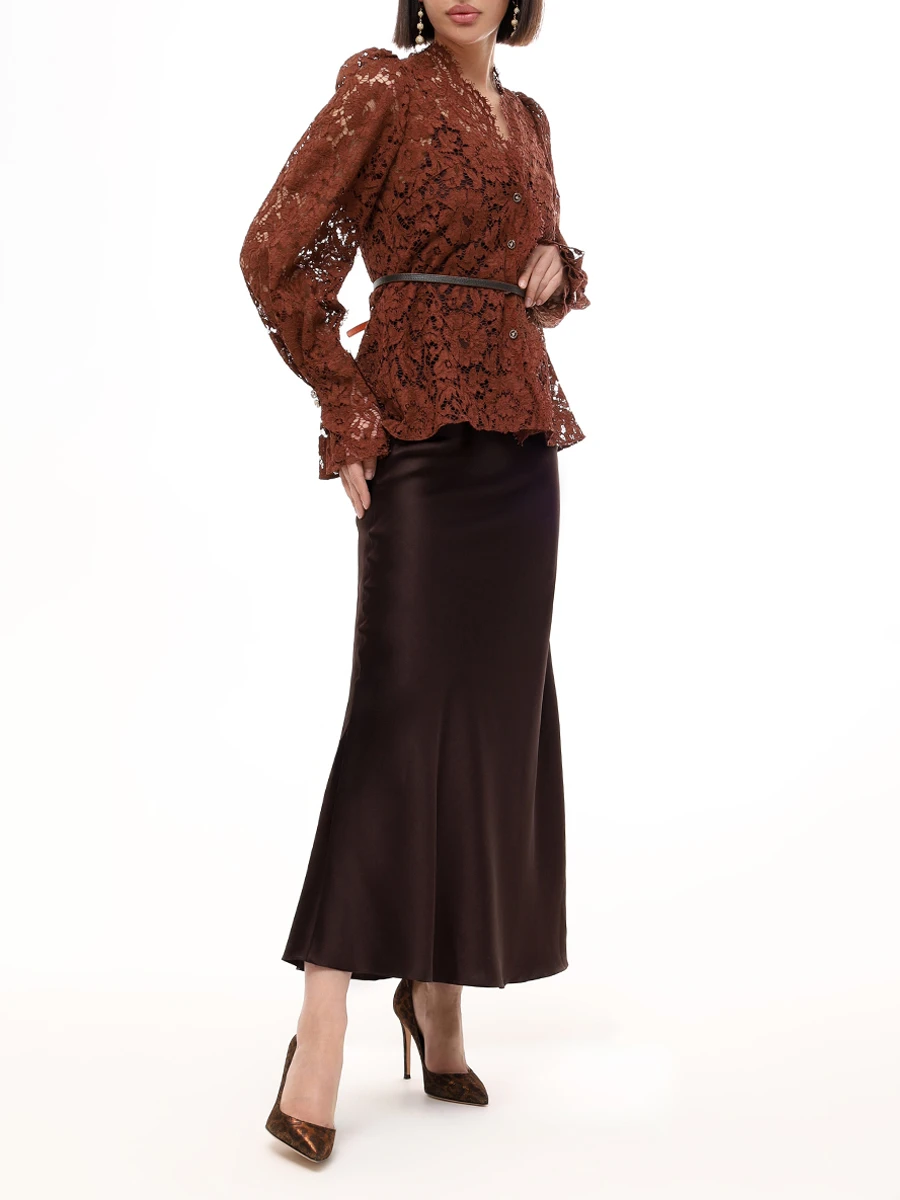 Блуза кружевная