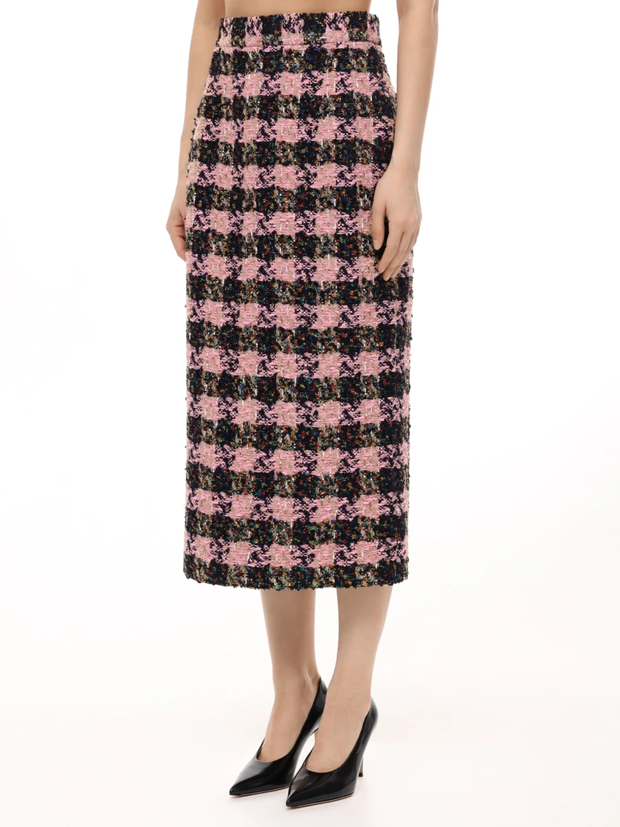 Юбка твидовая