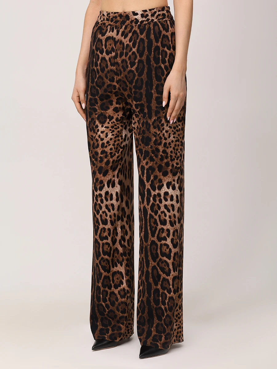 Брюки шелковые