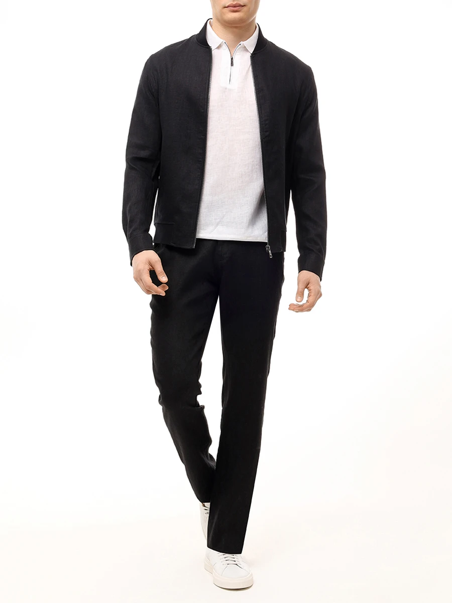 Бомбер льняной