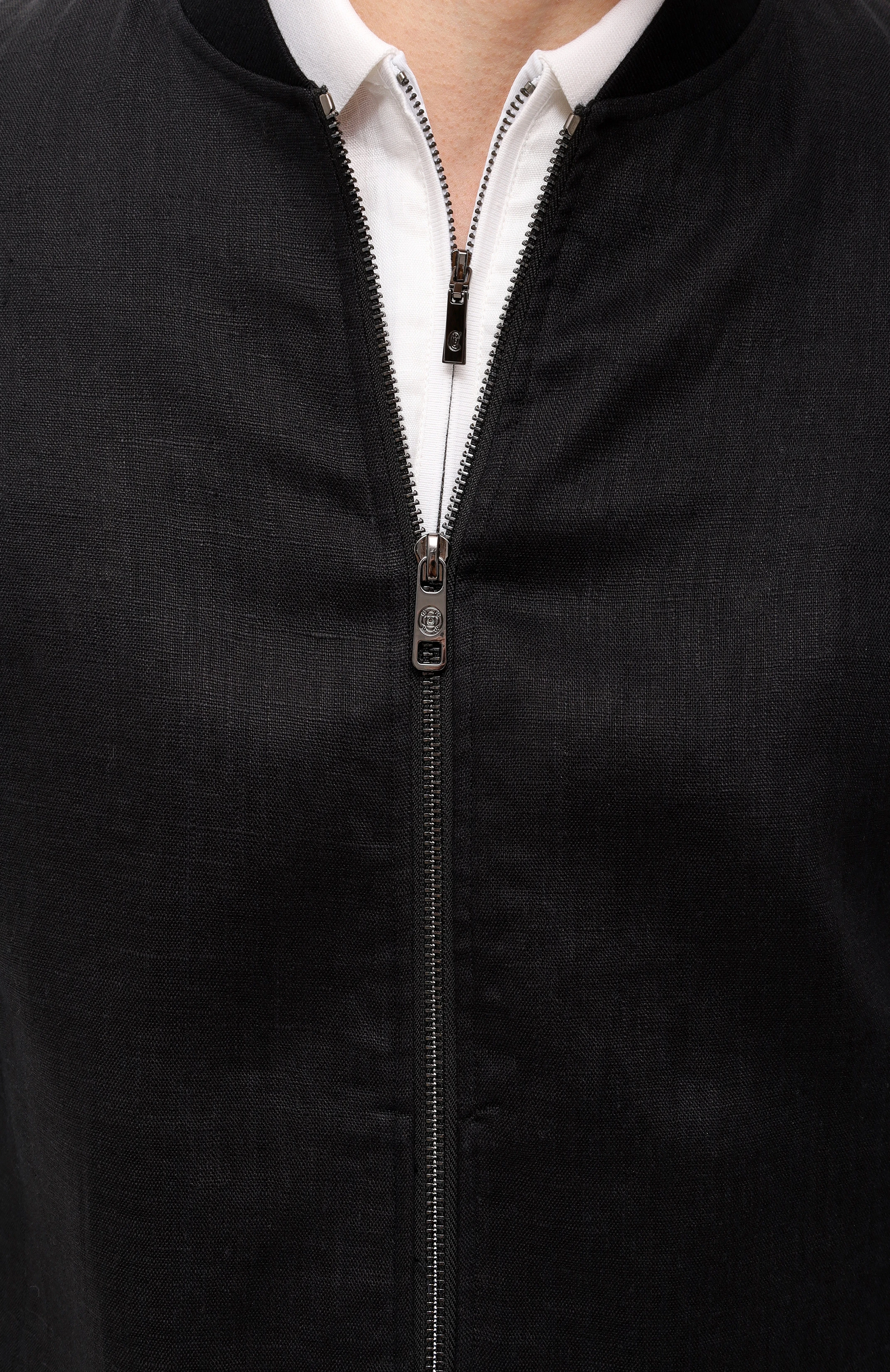 Бомбер льняной