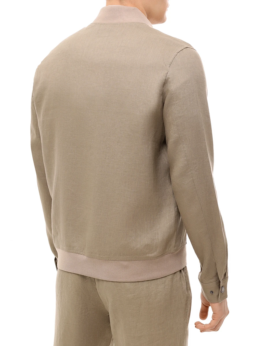 Бомбер льняной