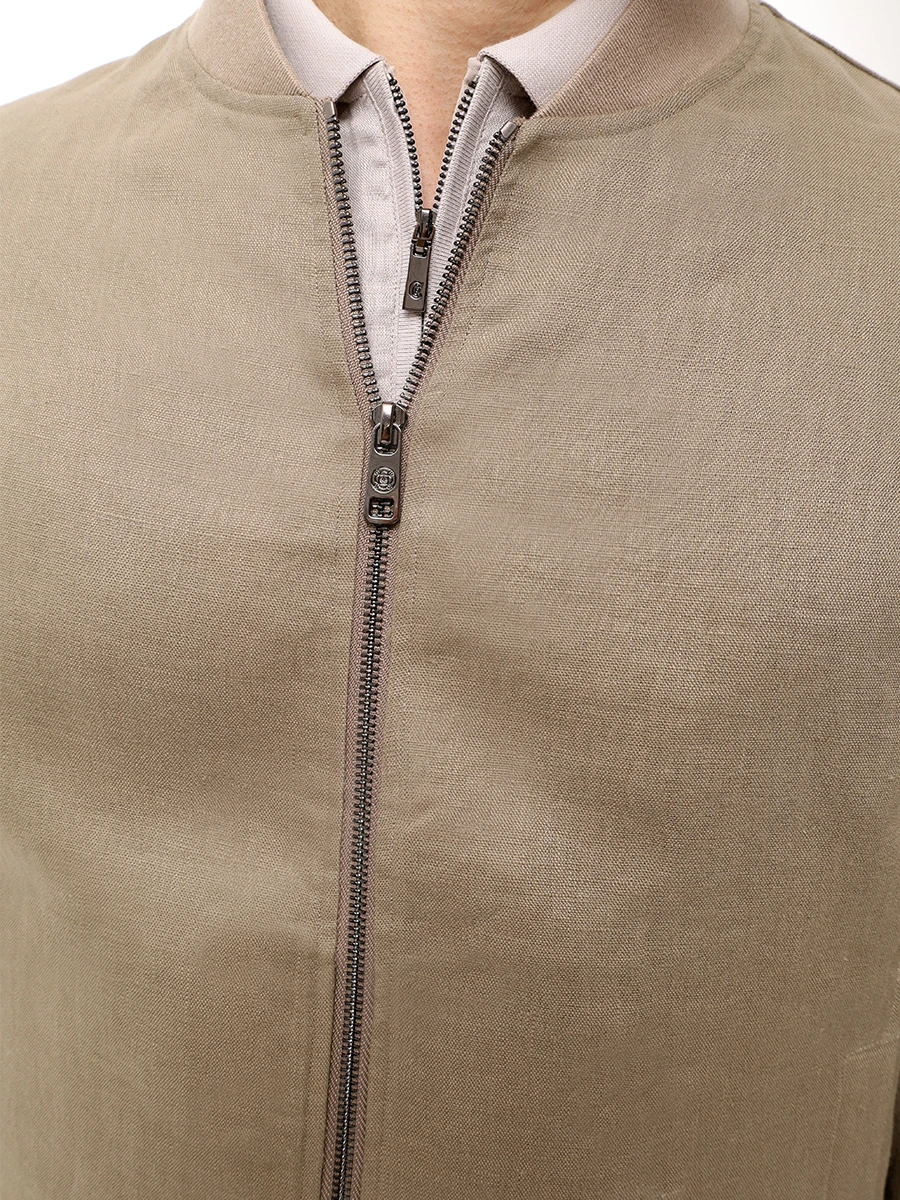 Бомбер льняной