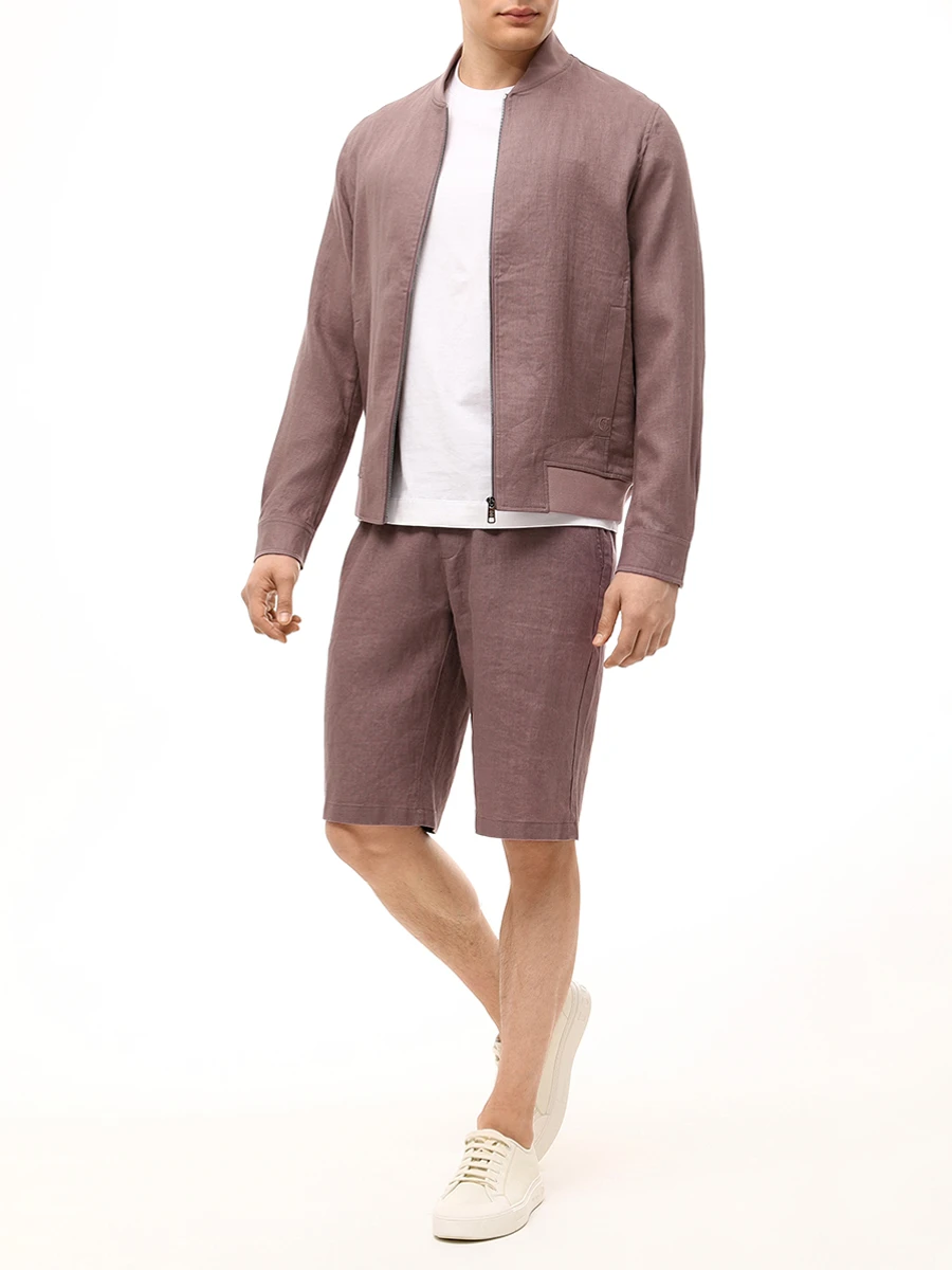 Бомбер льняной