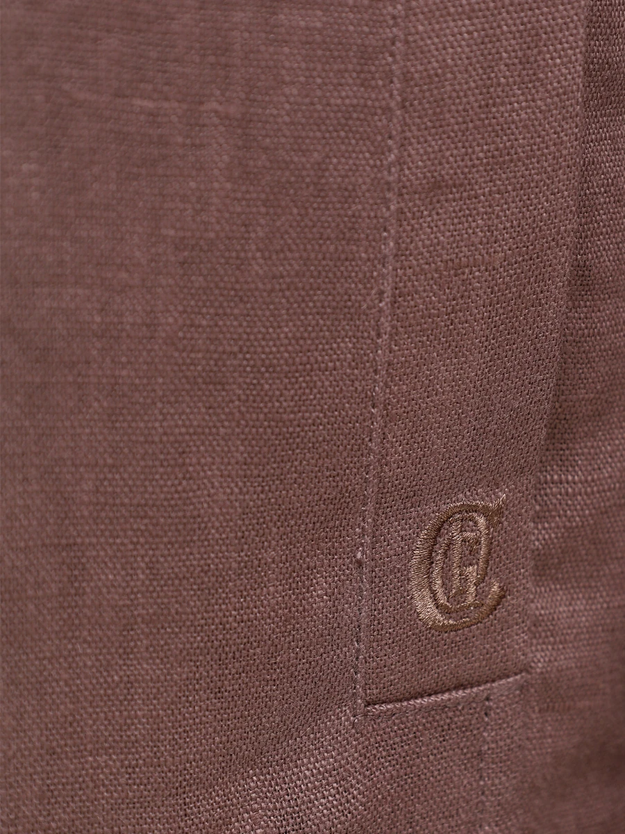 Бомбер льняной