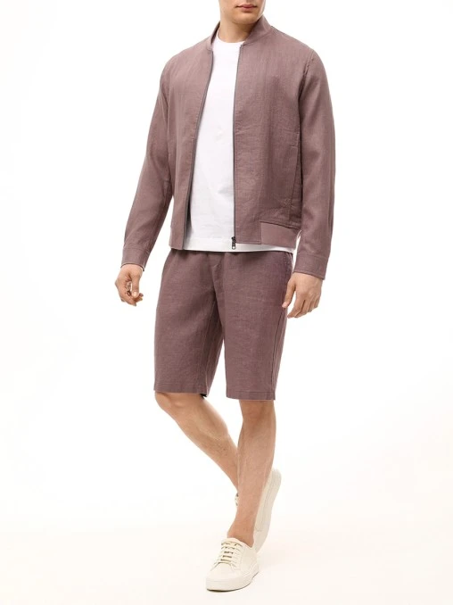 Бомбер льняной CUDGI