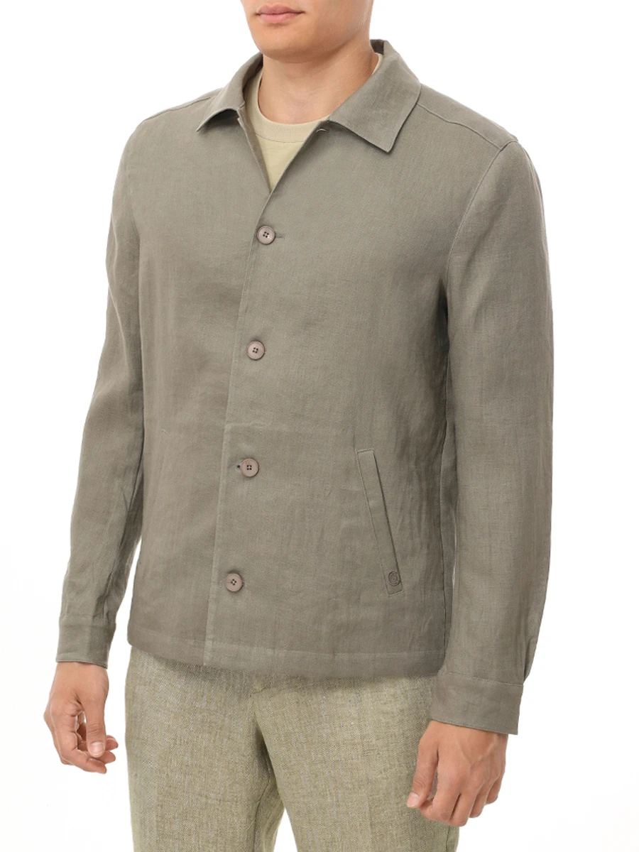 Рубашка Regular Fit льняная