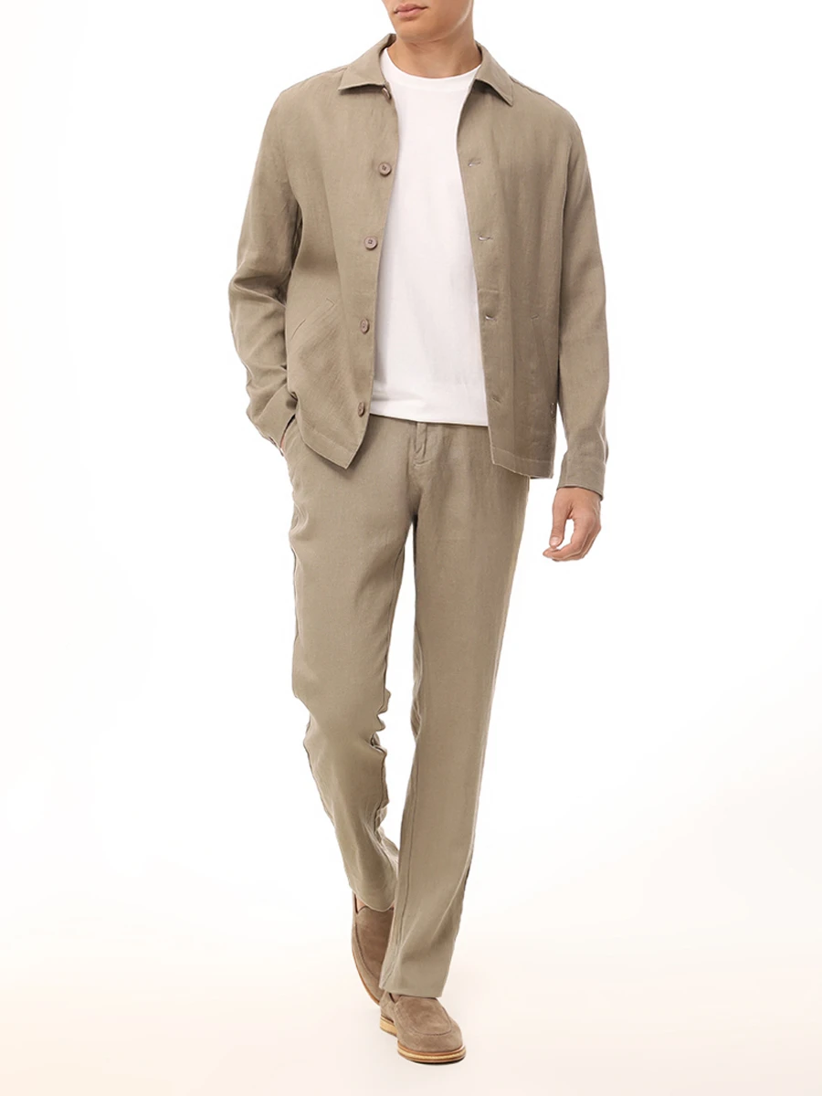 Рубашка Regular Fit льняная