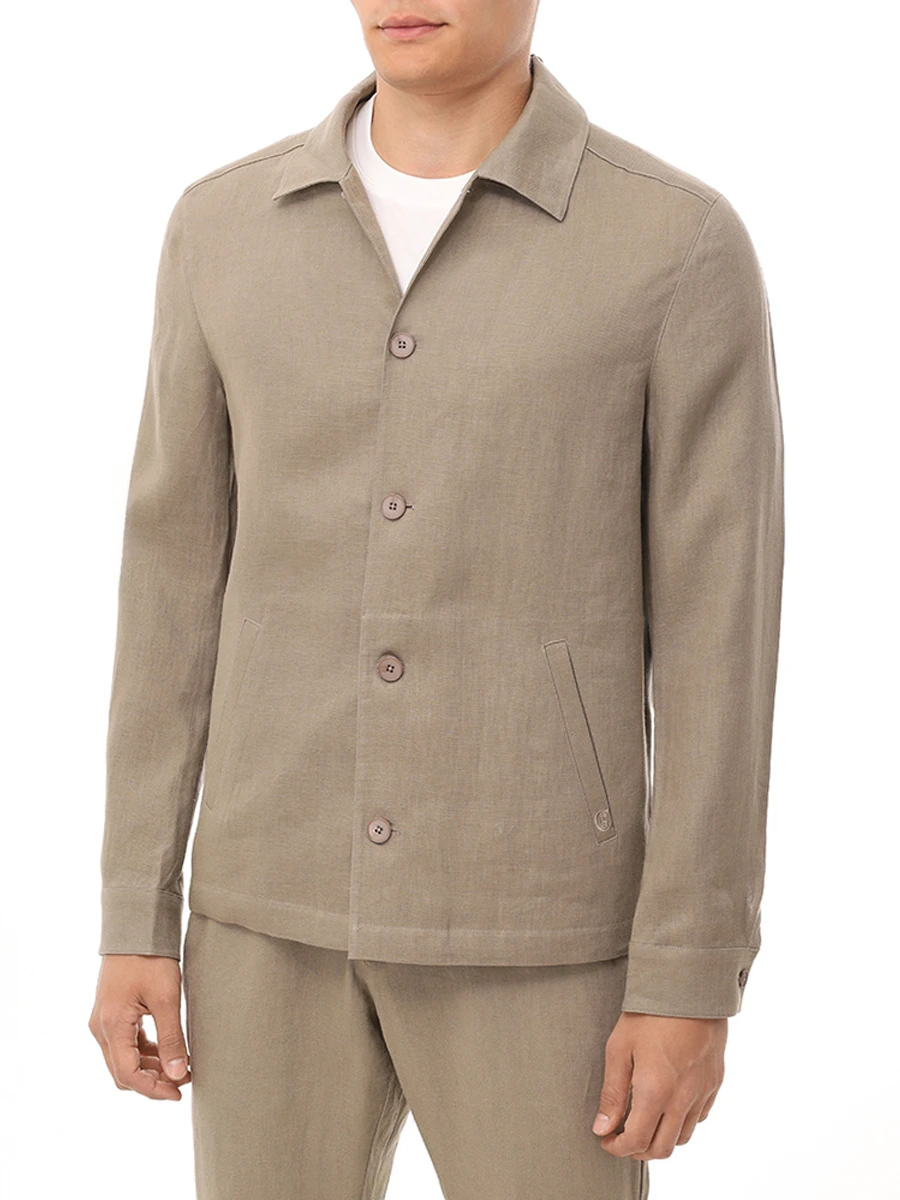 Рубашка Regular Fit льняная