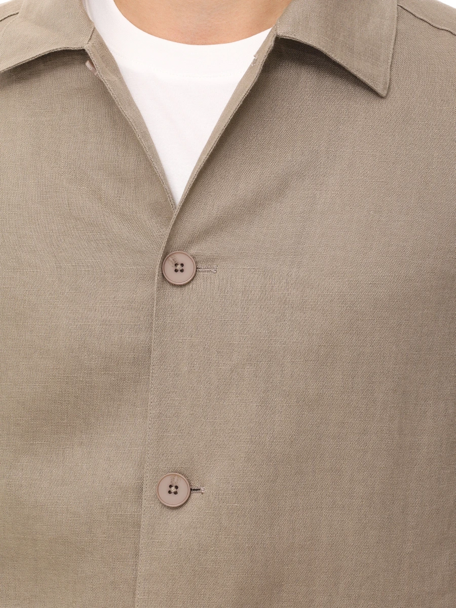 Рубашка Regular Fit льняная