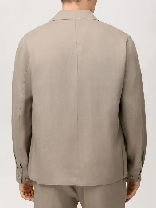 Рубашка Regular Fit льняная CUDGI