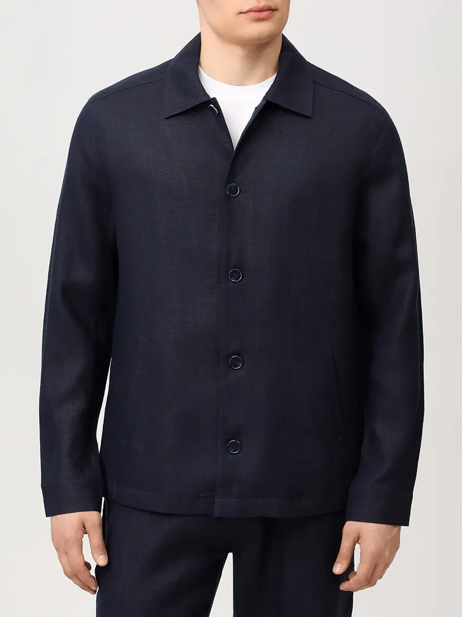Рубашка Regular Fit льняная