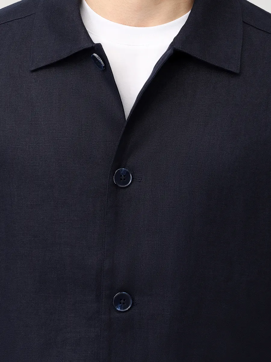 Рубашка Regular Fit льняная