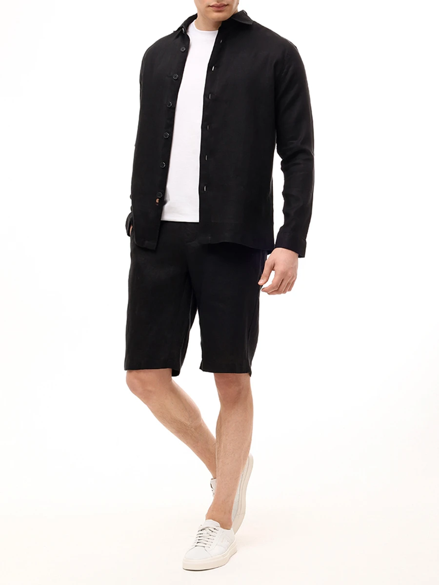 Шорты льняные