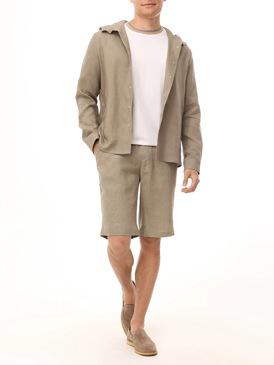 Шорты льняные