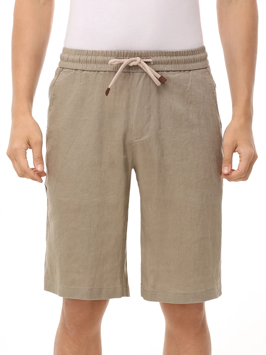 Шорты льняные