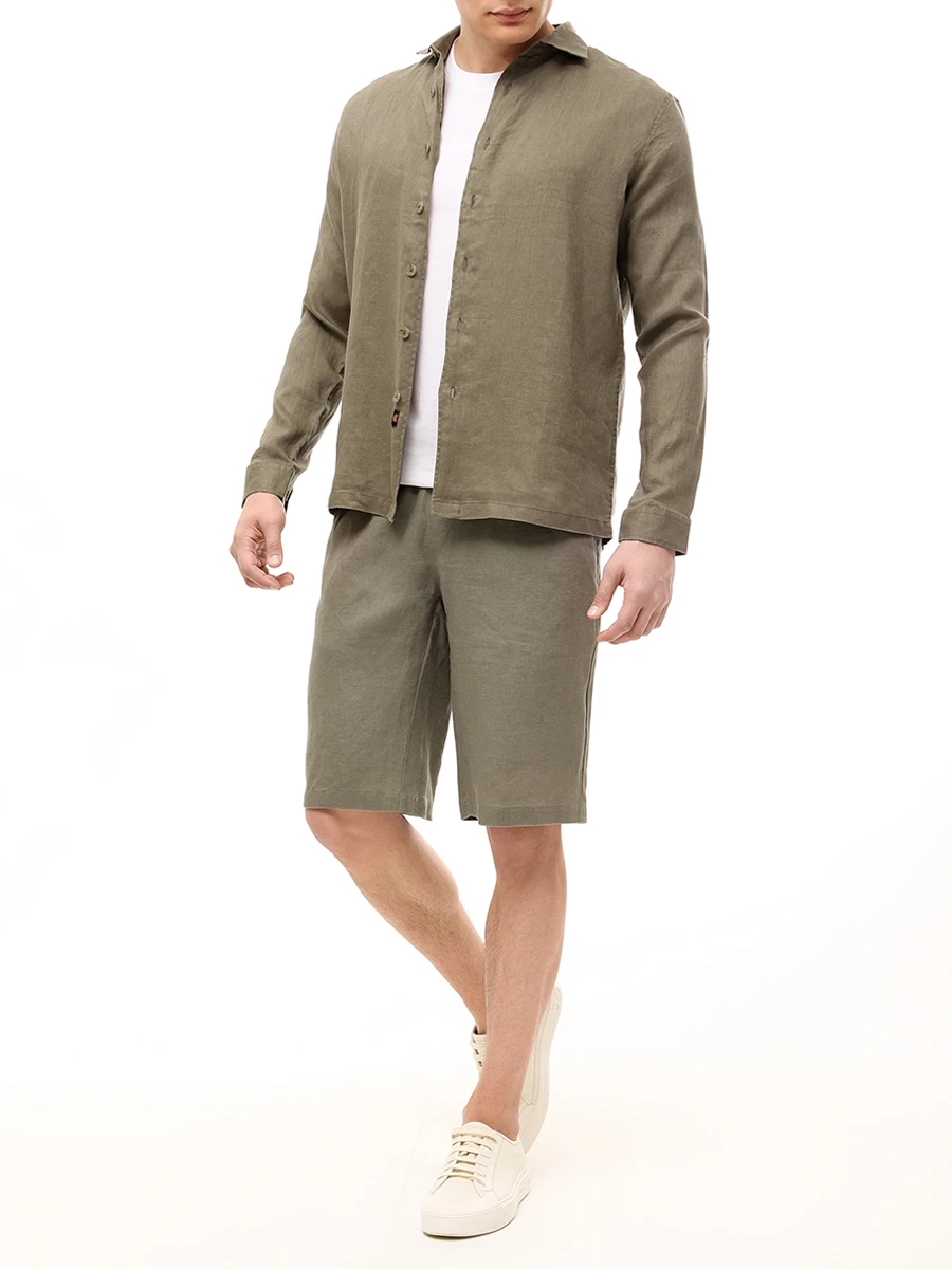 Шорты льняные