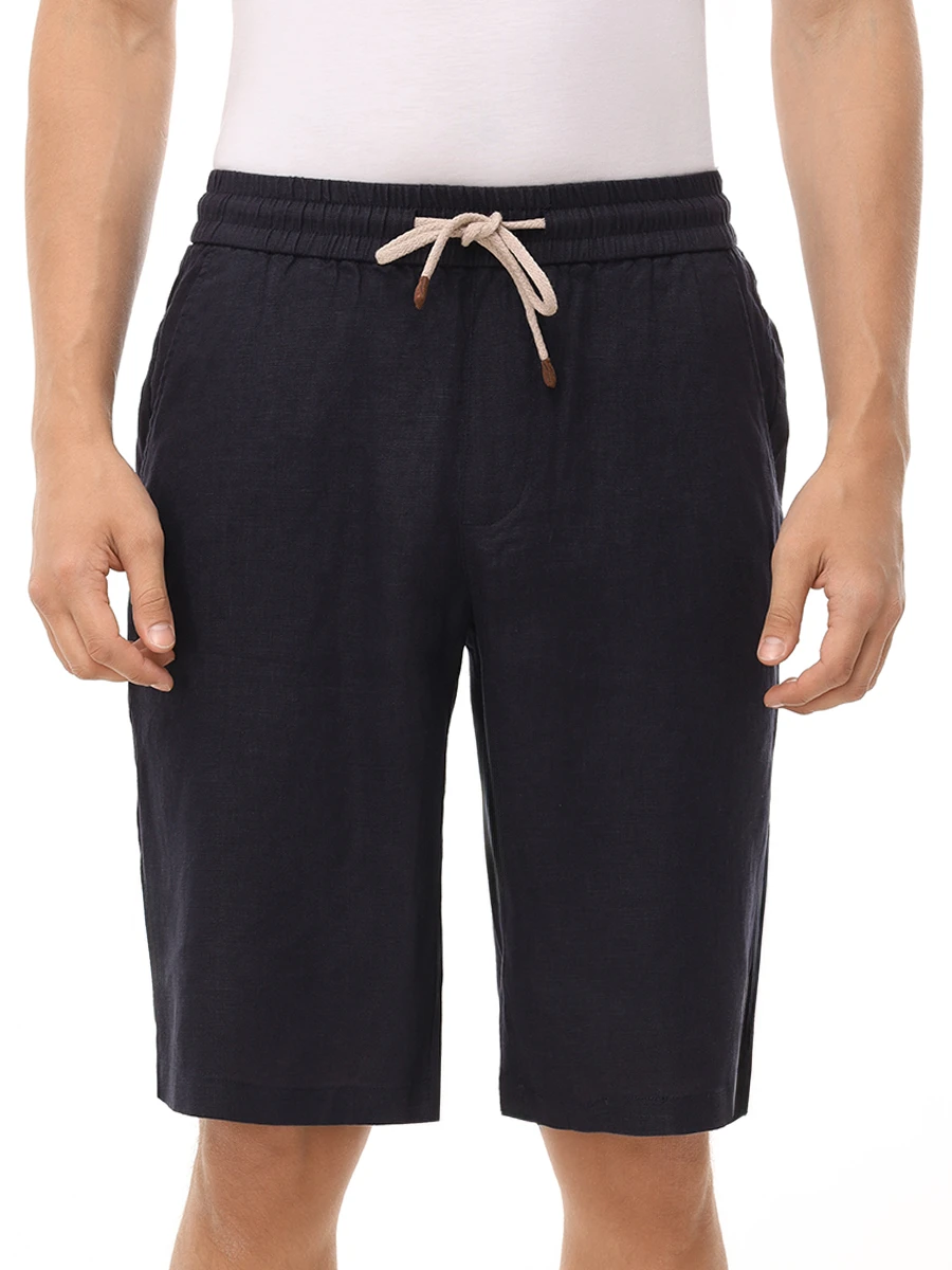 Шорты льняные