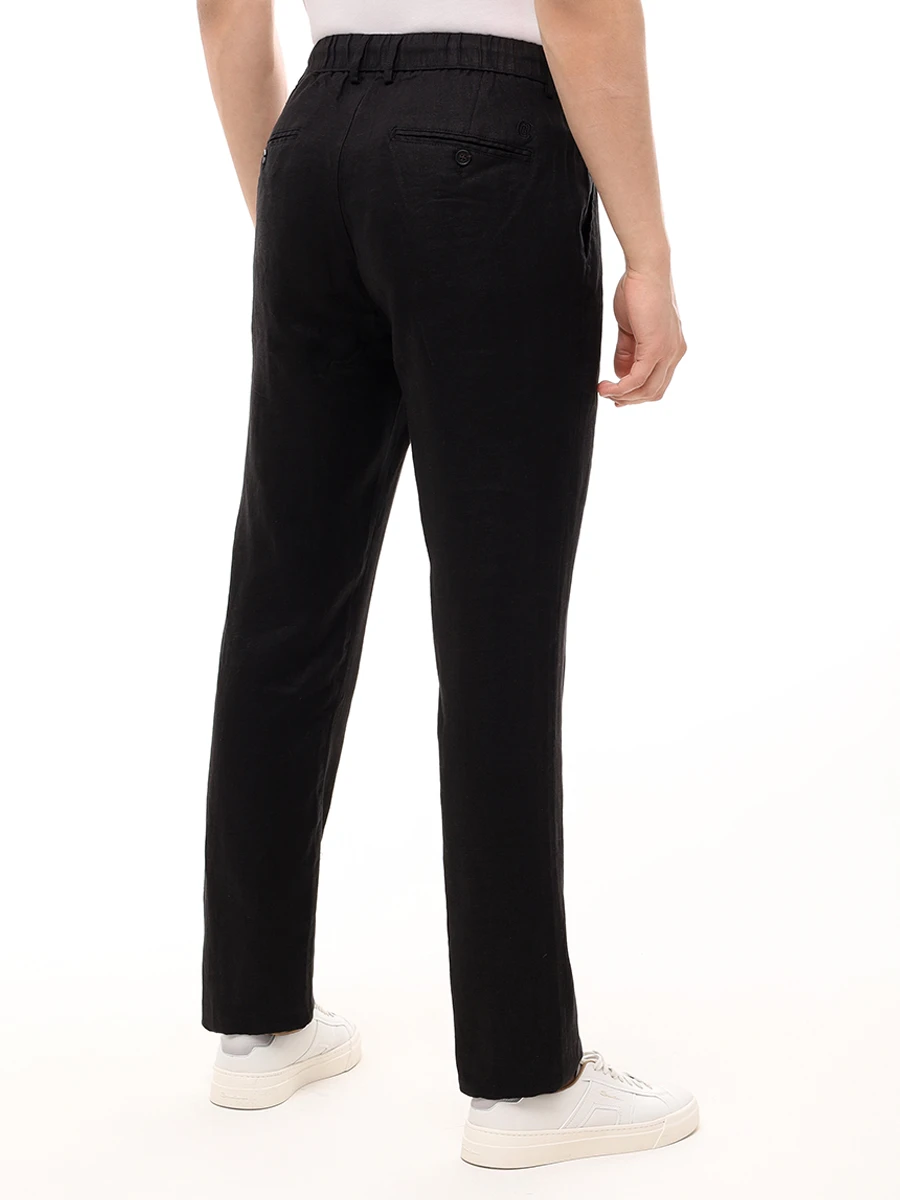 Брюки льняные