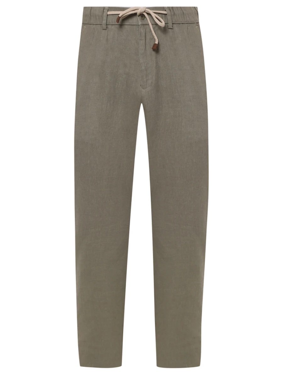 Брюки льняные