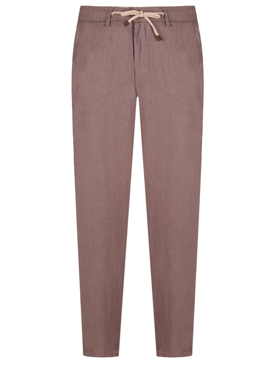 Брюки льняные