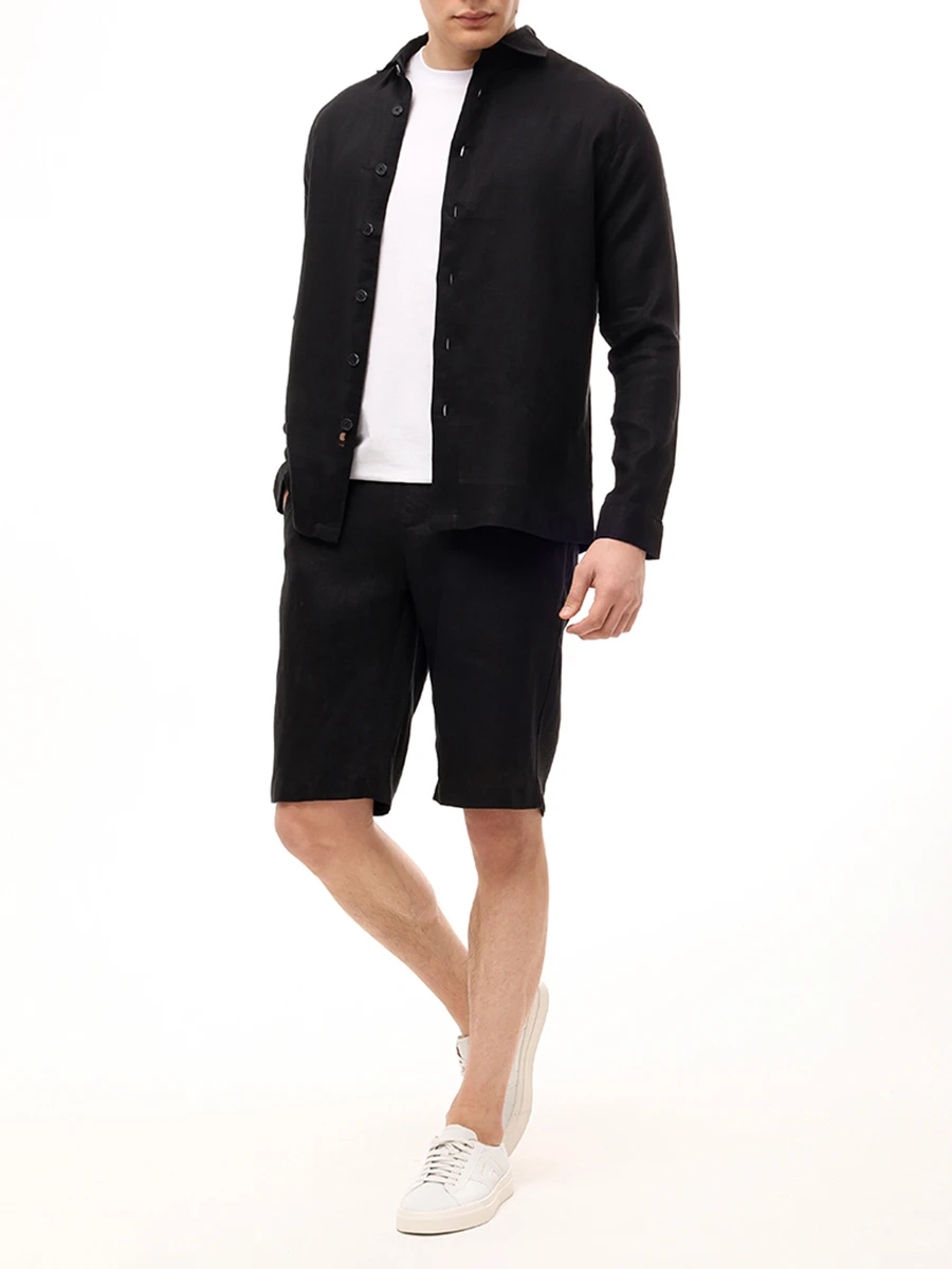 Рубашка Regular Fit льняная