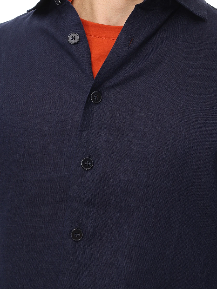 Рубашка Regular Fit льняная