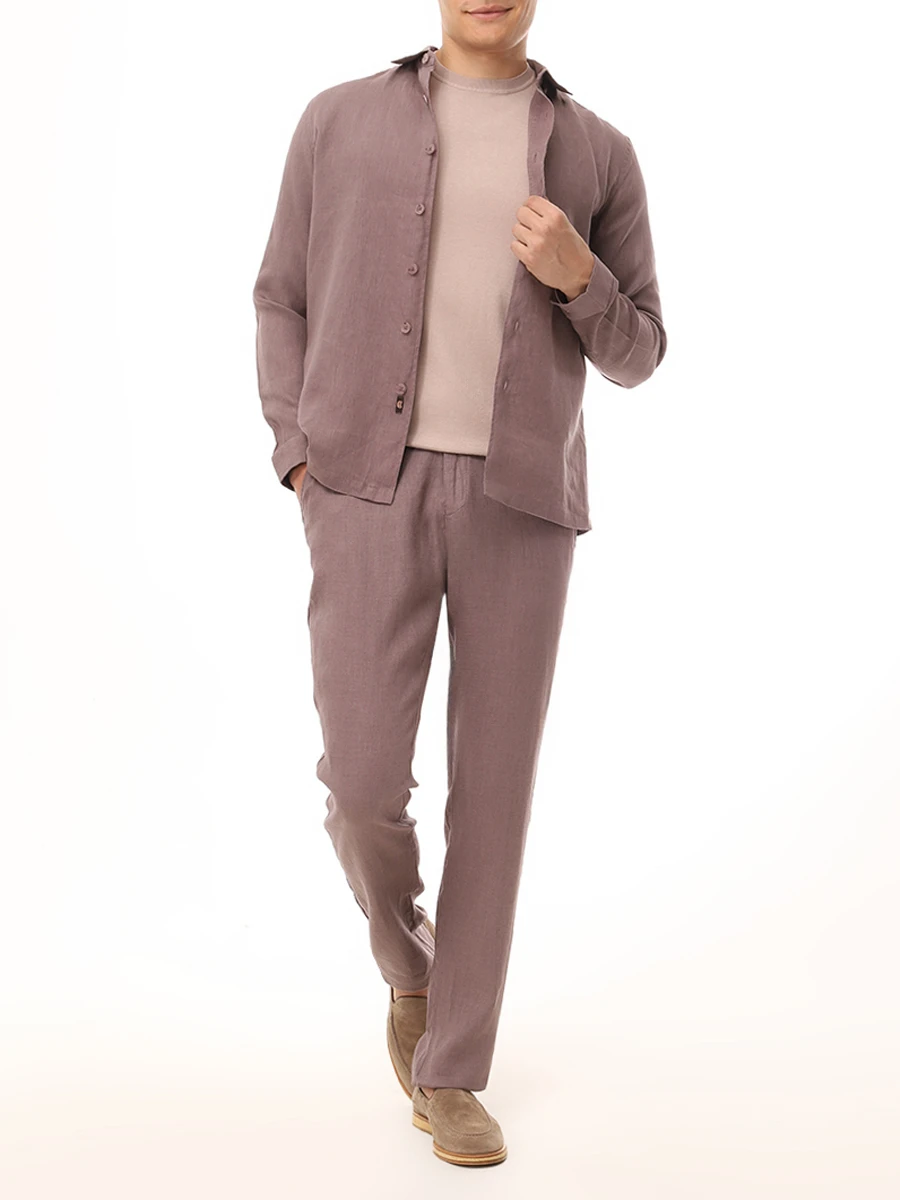 Рубашка Regular Fit льняная