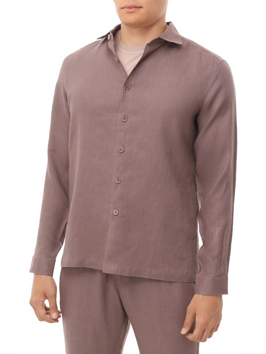 Рубашка Regular Fit льняная