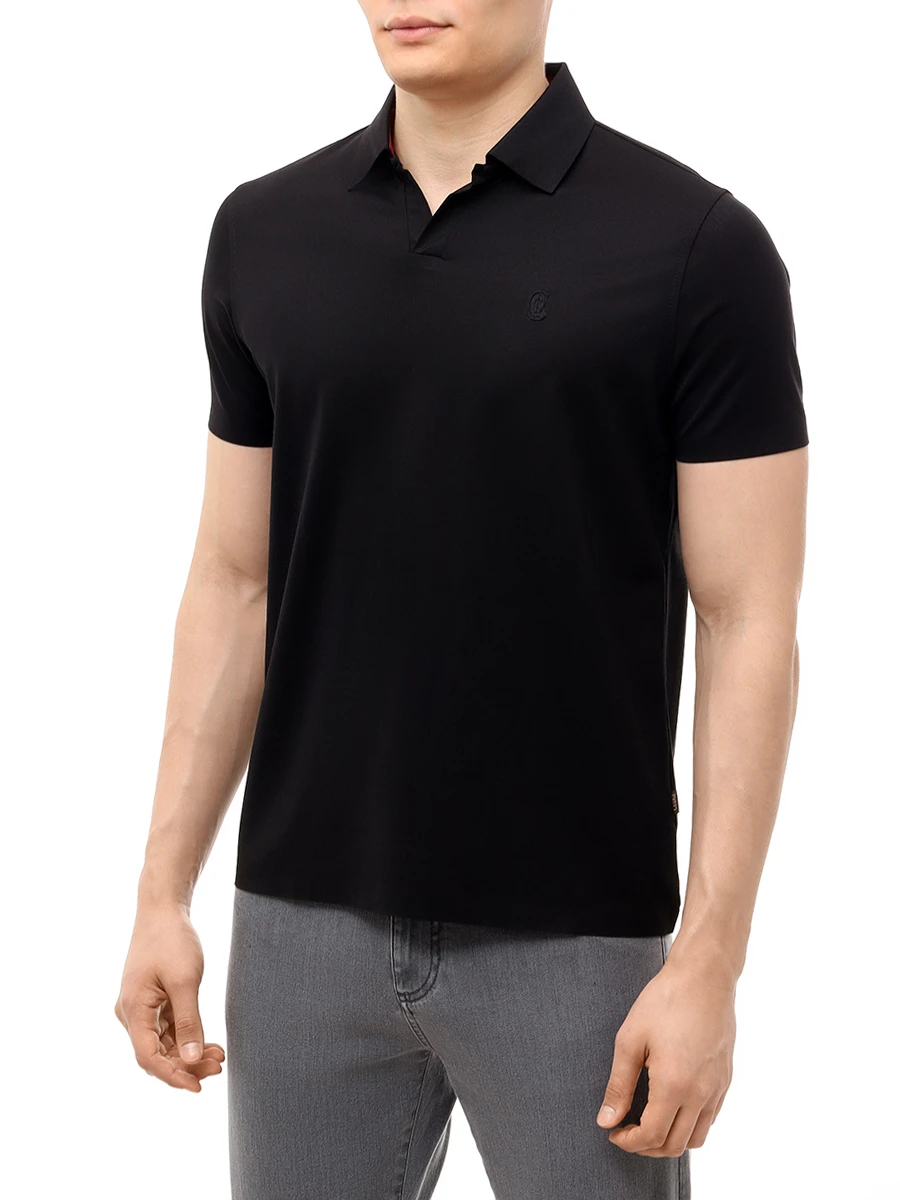 Поло из хлопка и тенселя