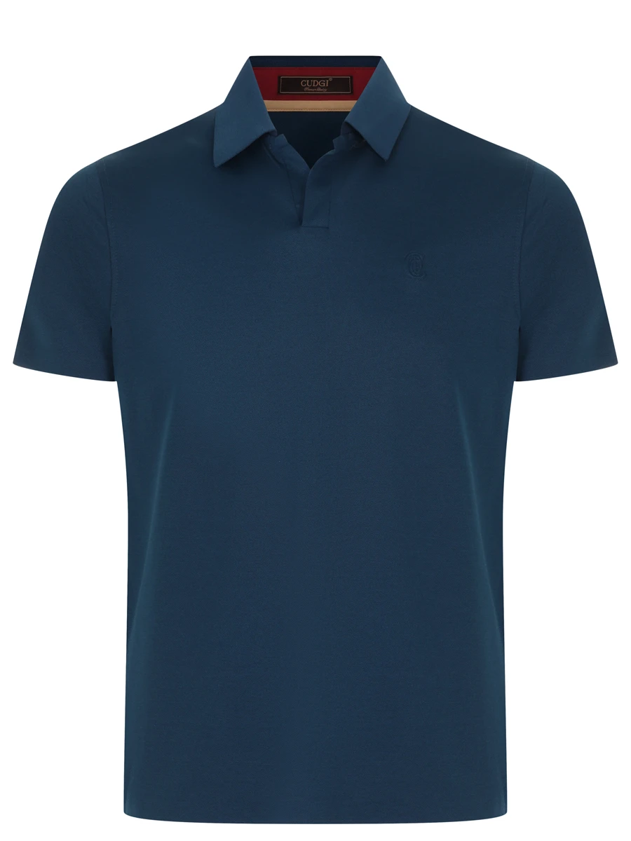 Поло из хлопка и тенселя