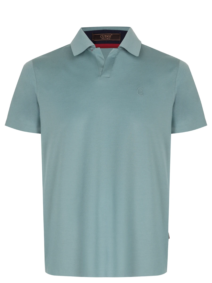 Поло из хлопка и тенселя