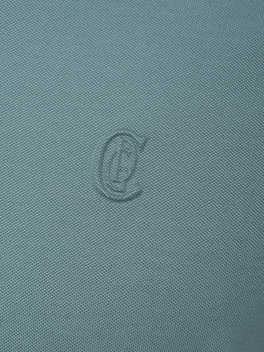 Поло из хлопка и тенселя