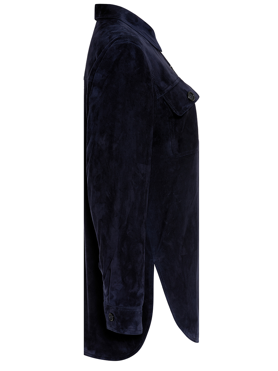 Рубашка замшевая