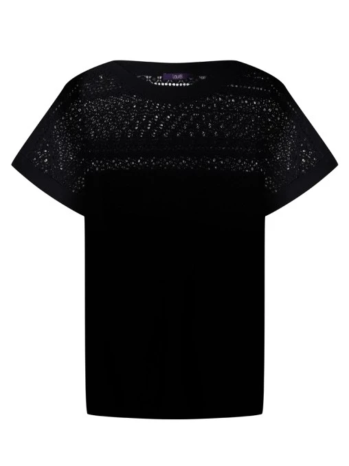 Джемпер шерстяной с кружевом LAUREL