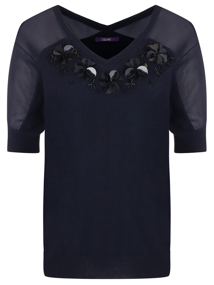 Блуза комбинированная